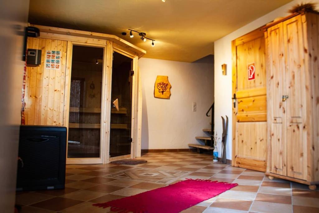 Ferienhaus Sonnenblick Entspannung Mit Sauna Kamin Und Balkon Sonneberg Kültér fotó
